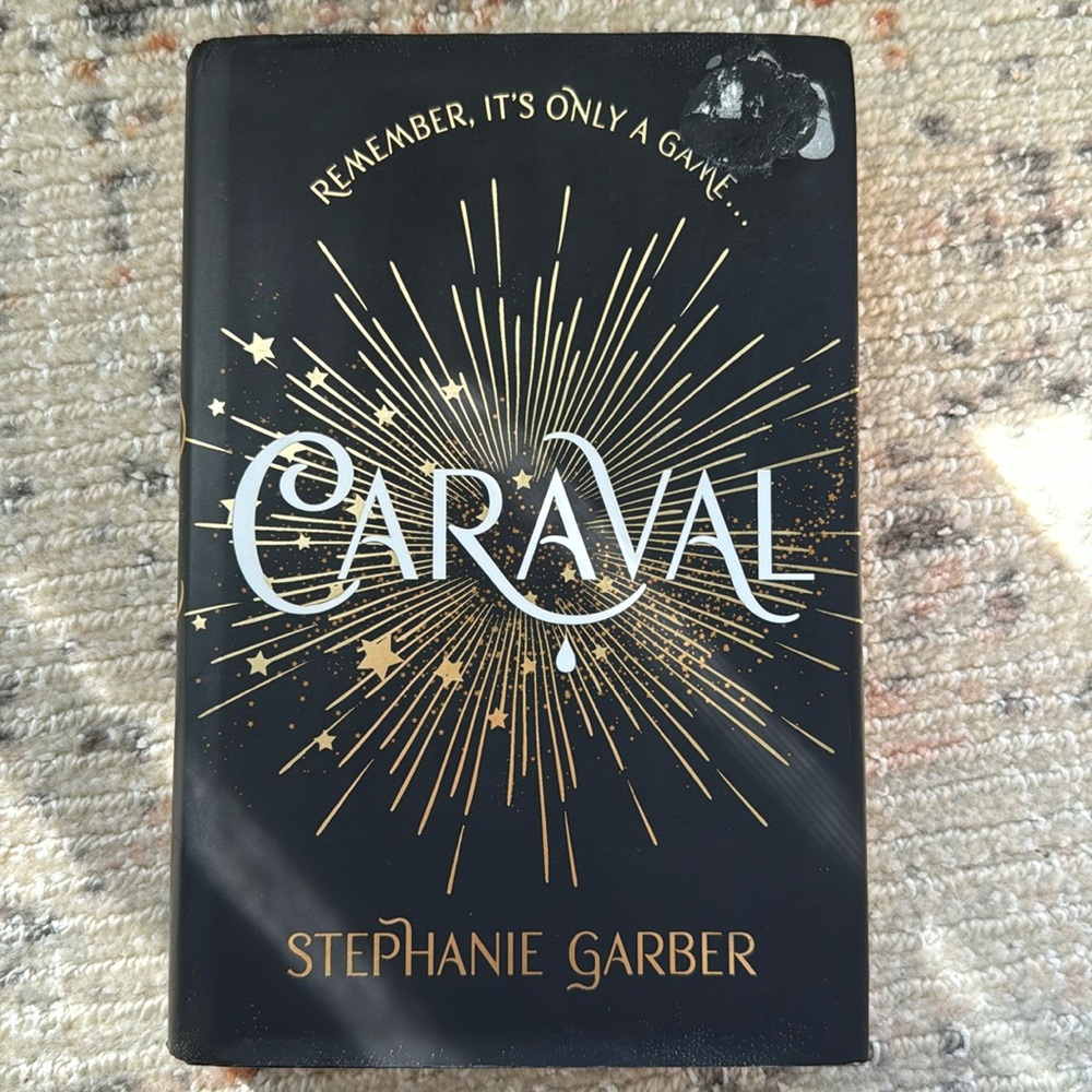 Caraval by Stephanie Garber **UK hidden cover (tent)